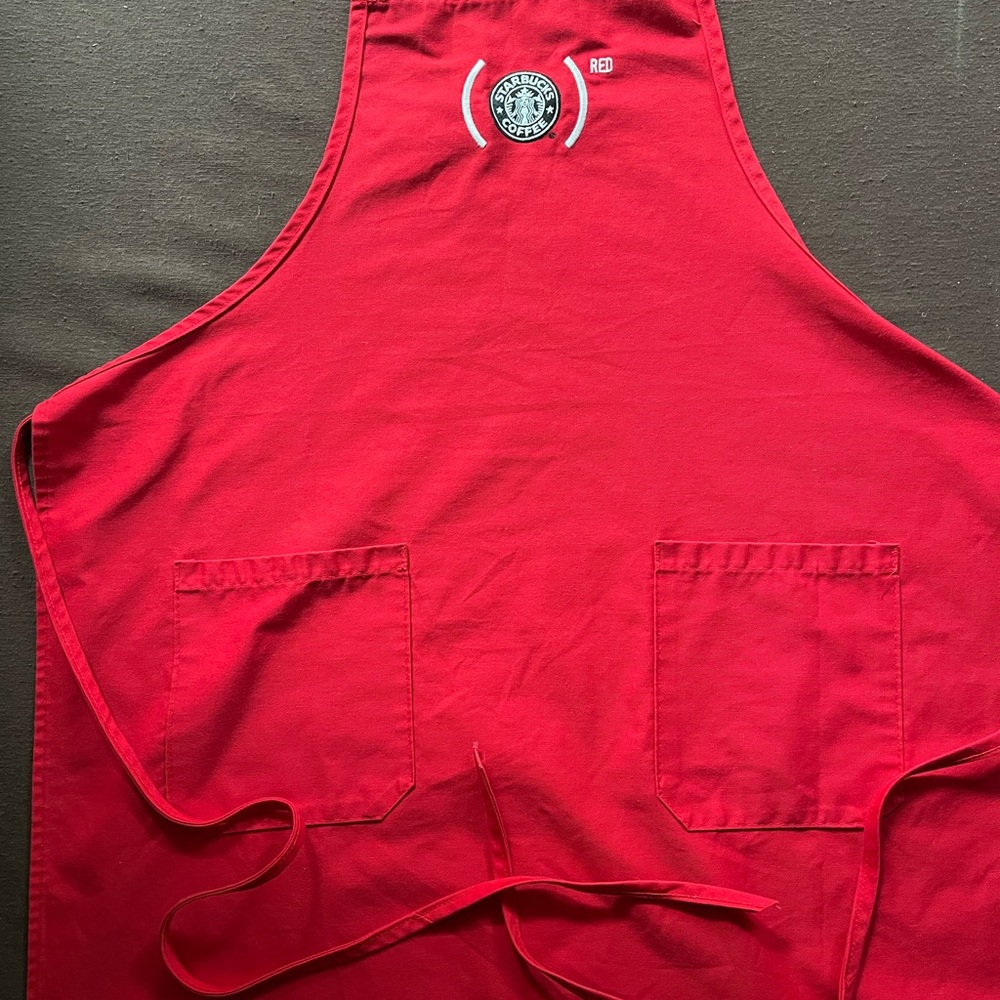 COPY - Starbucks Promotional Apron (RED)